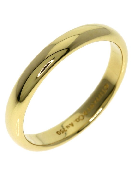 Tiffany & Co wedding band 18k yellow gold | Gray & Sons Jewelers Tiffany & Co Wedding Ring 18k Yellow Gold